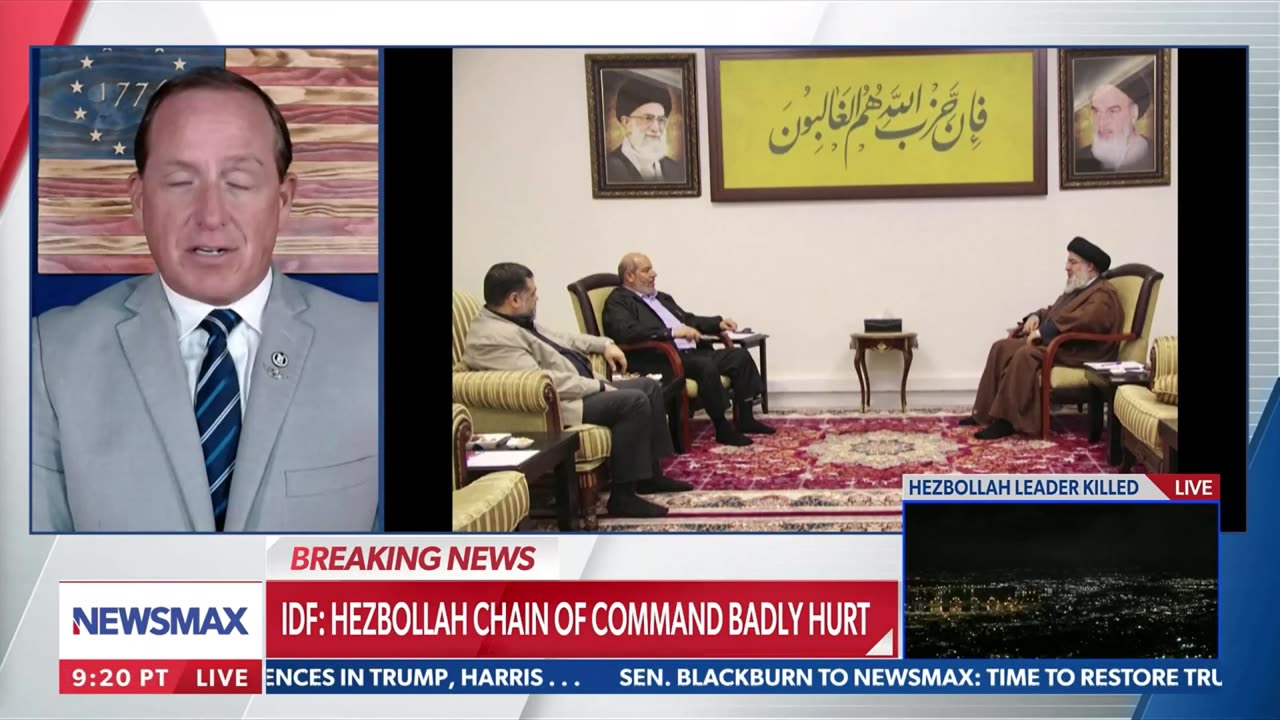 Newsmax - Sept 28, 2024 - (Hezbollah after Nasrallah)