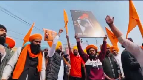 Khalistan Zindabad Shaheed Bhai Deep Singh Sidhu Ardass Fatehgarh Sahib