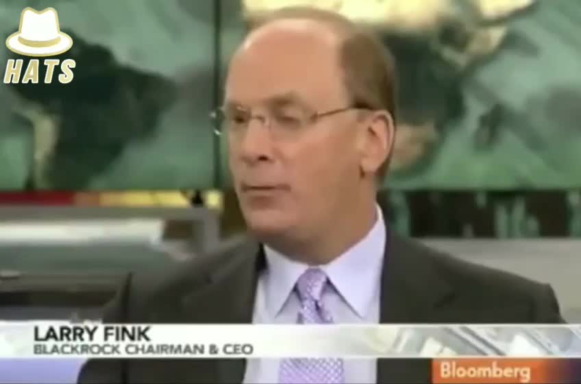 Larry Fink CEO di BlackRock burattinaio dei burattinai della MK