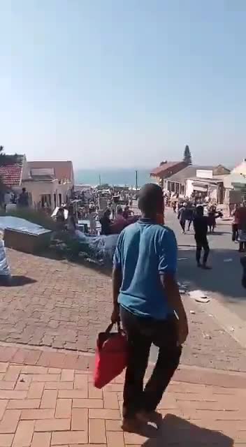 South Africa Civil Unrest Developing