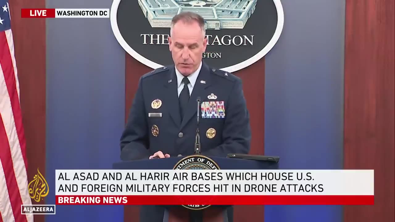 US warship shot down three missiles and drones in Northern Red Sea