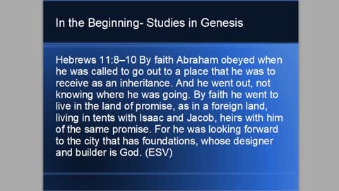 “Abraham, the Model of Faith-Generated Obedience”