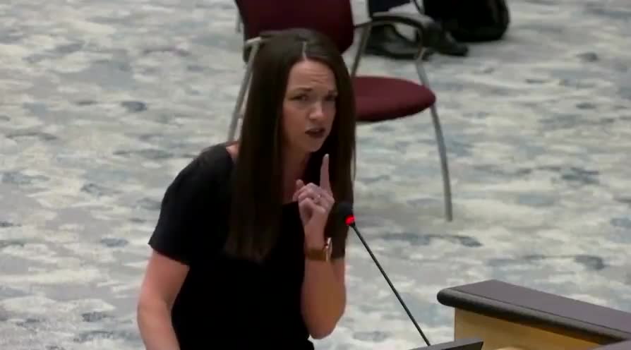 Brave Georgia Mother Speaking Passionately against the masking of children