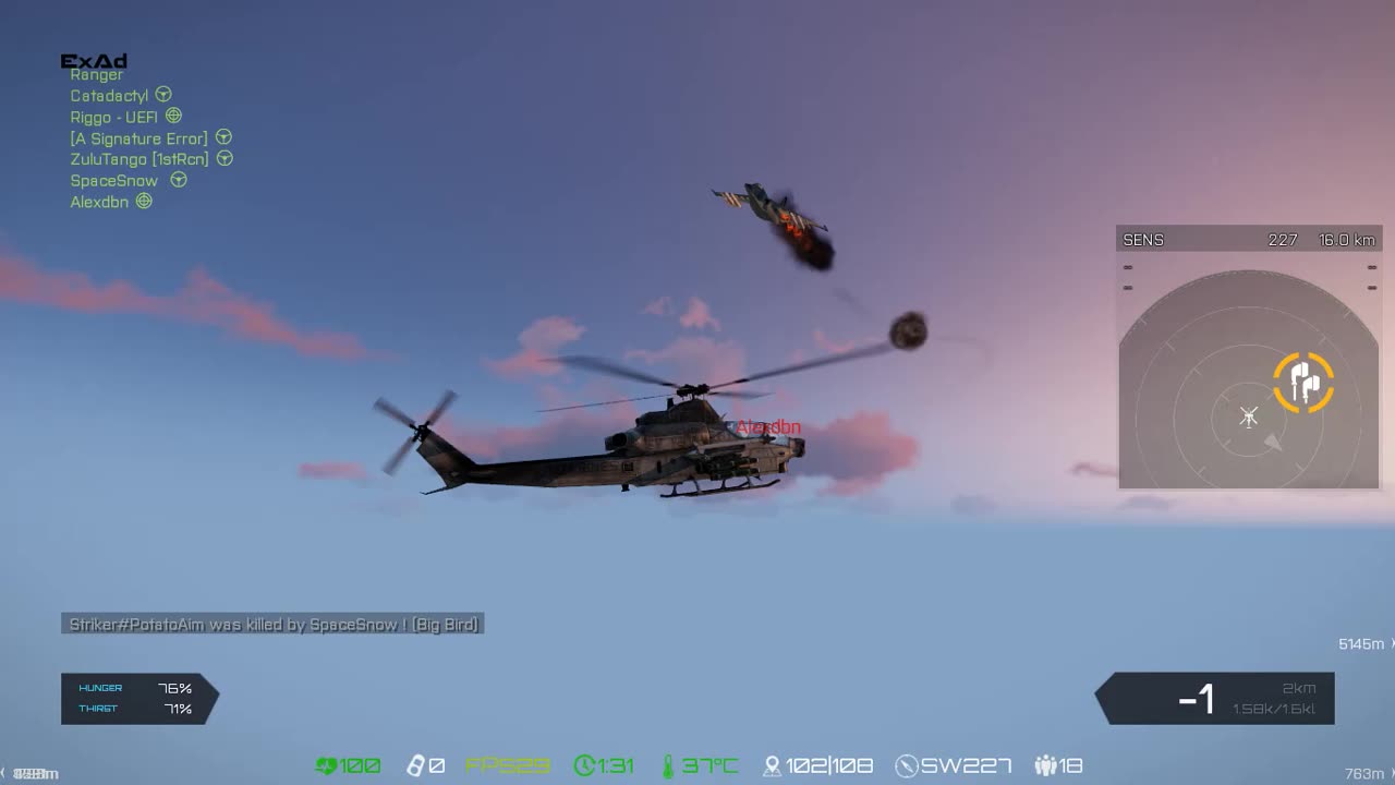 Arma 3 choper VS jet