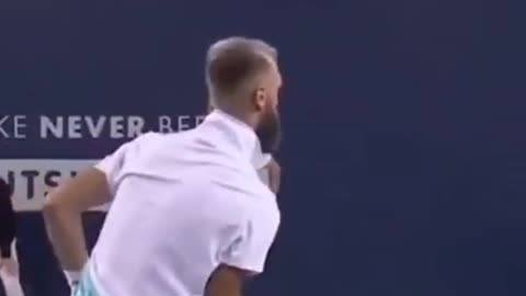 fakesmashfrombenoitpaire#tennis