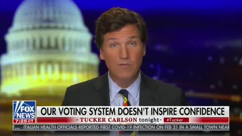 Tucker Carlson Digs Up Receipts, EXPOSES Democrats Hypocrisy on Voting Machines