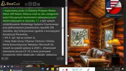 ❌13 CZERWCA 2022❌PRZYWROCONA REPUBLIKA❌CODZIENNY RAPORT JUDY BYINGTON❌AUDIO...👉 18 MIN PO POLSKU.