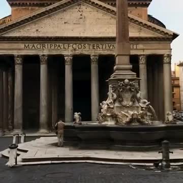 Pantheon of Agrippa, Rome - Italy.