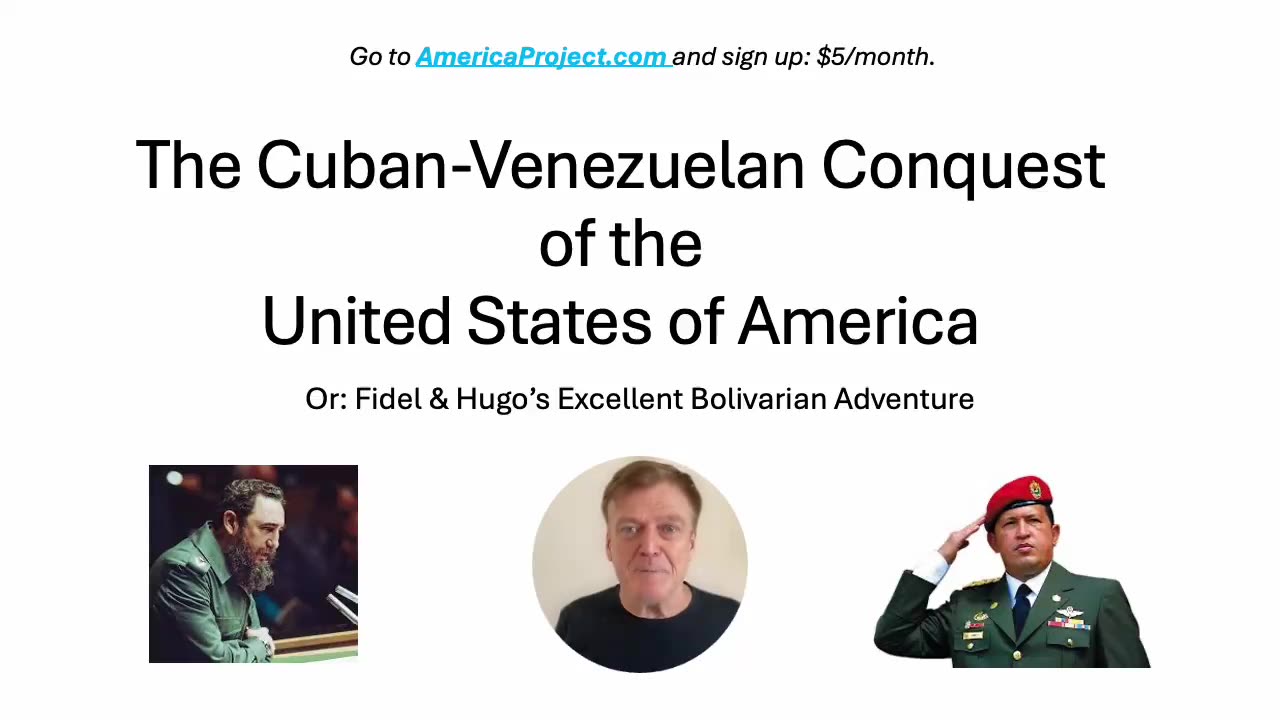 Patrick Byrne: How Cuba & Venezuela Conquered the USA