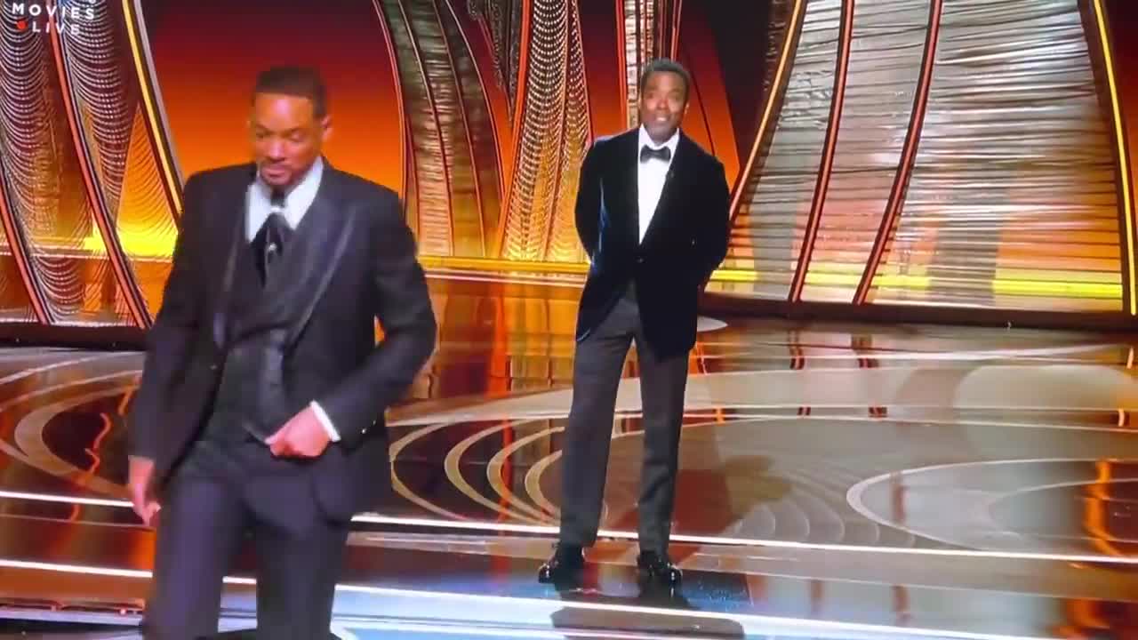 Will Smith Smacks Chris Rock Uncensored!!