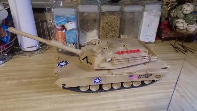 Toy state armored cavalry tank