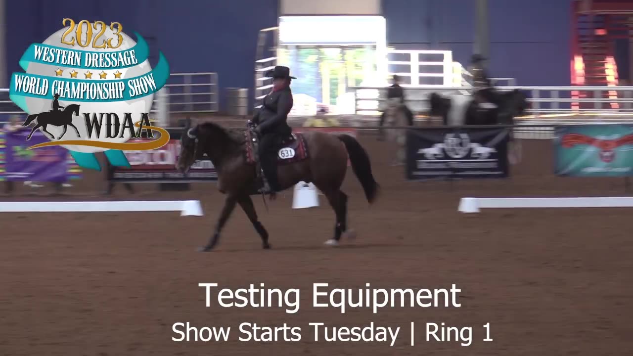 WDAA Western Dressage World Championship Show | Ring 3 | Test