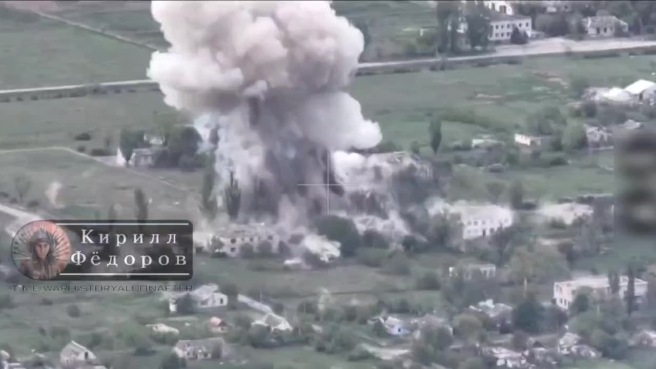 A UMPK FAB airstrike on a Ukrainian militant deployment point in the Kherson region.