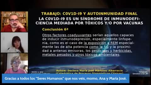 COVID es un sindrome de inmunodeficiencia por Dra. M.J. Martinez Albarracin