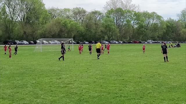 Good ball movement to score!