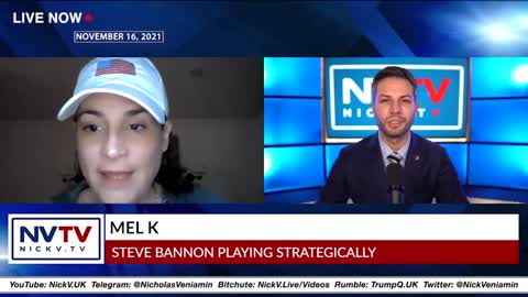 Mel K and Nicholas Veniamin 11-16-21