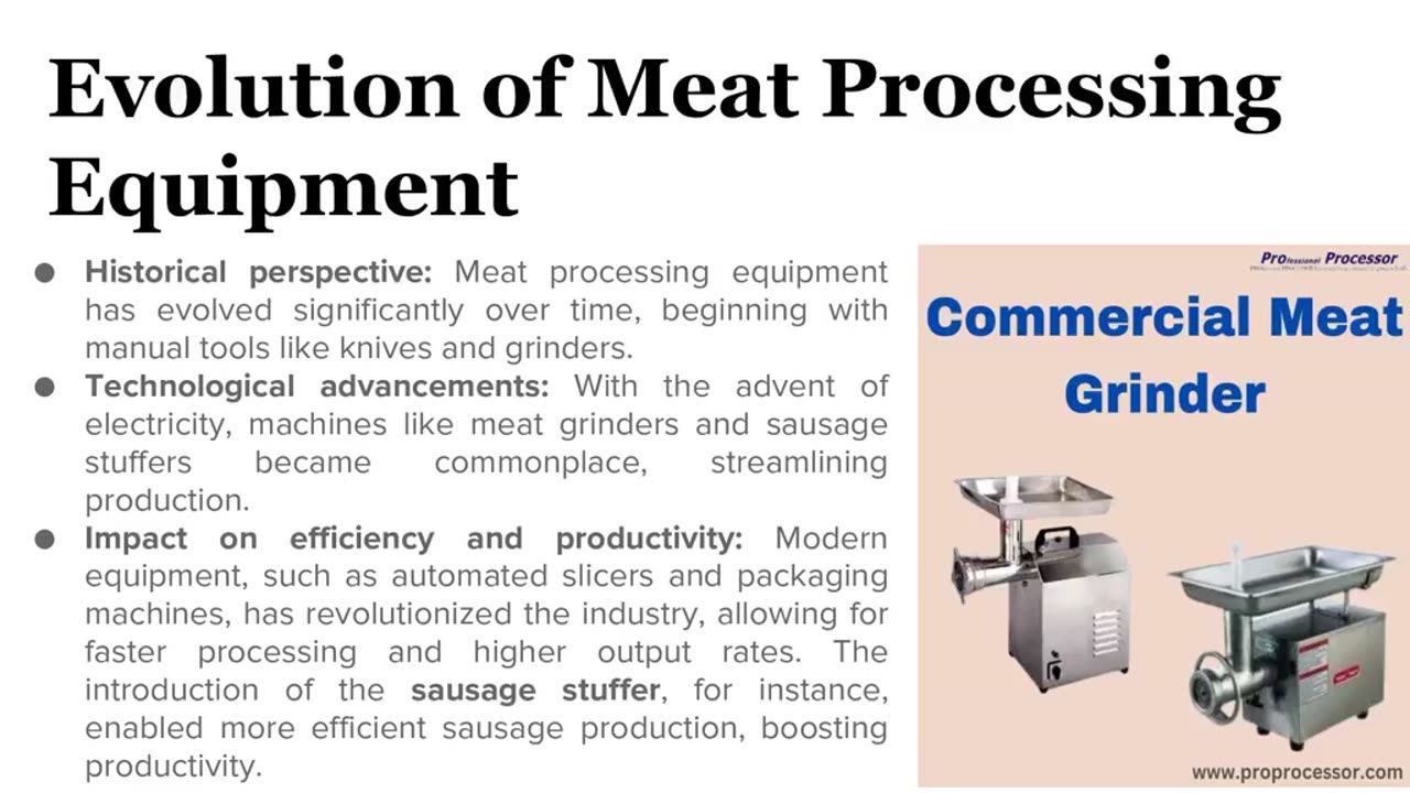 From Farm to Table: Modernizing Meat Processing with Equipment