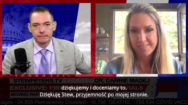 SZOKUJĄCE WIDEO: Dr_Carrie_Madej opowiada co odkryła w zawartości fiolki_Pfizera | Napisy PL