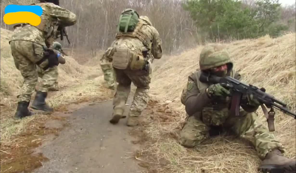 Ukrainian Army Training new recruit's for reconnaissance duties
