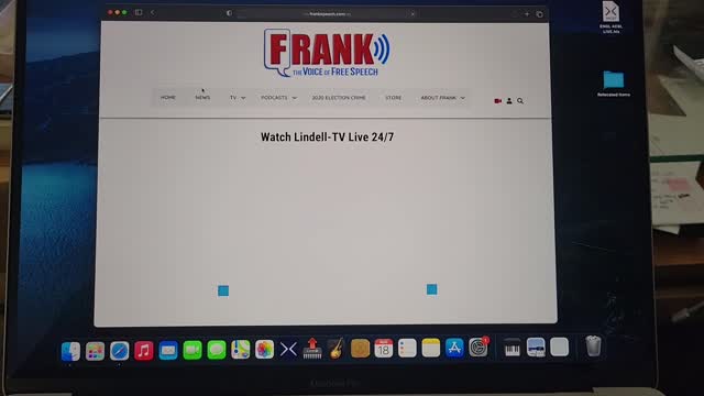 Can't log onto frankspeech