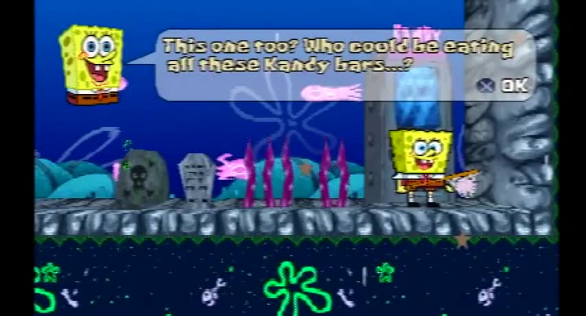 SpongeBob SquarePants SuperSponge (PS1) (18) The Graveyard