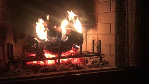 My Fireplace in March