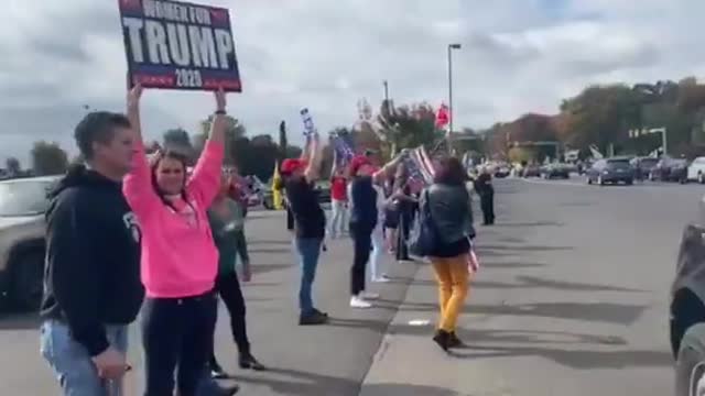 Biden Speech turns into Trump.Rally 17