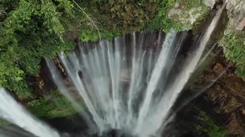 waterfall from indonesia