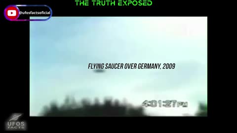 Flying saucer over Germany, 2009