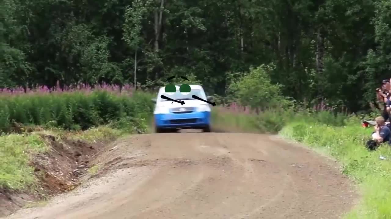 Try not To laugh - Police Car Doodle Chase Drunk Car After Crash