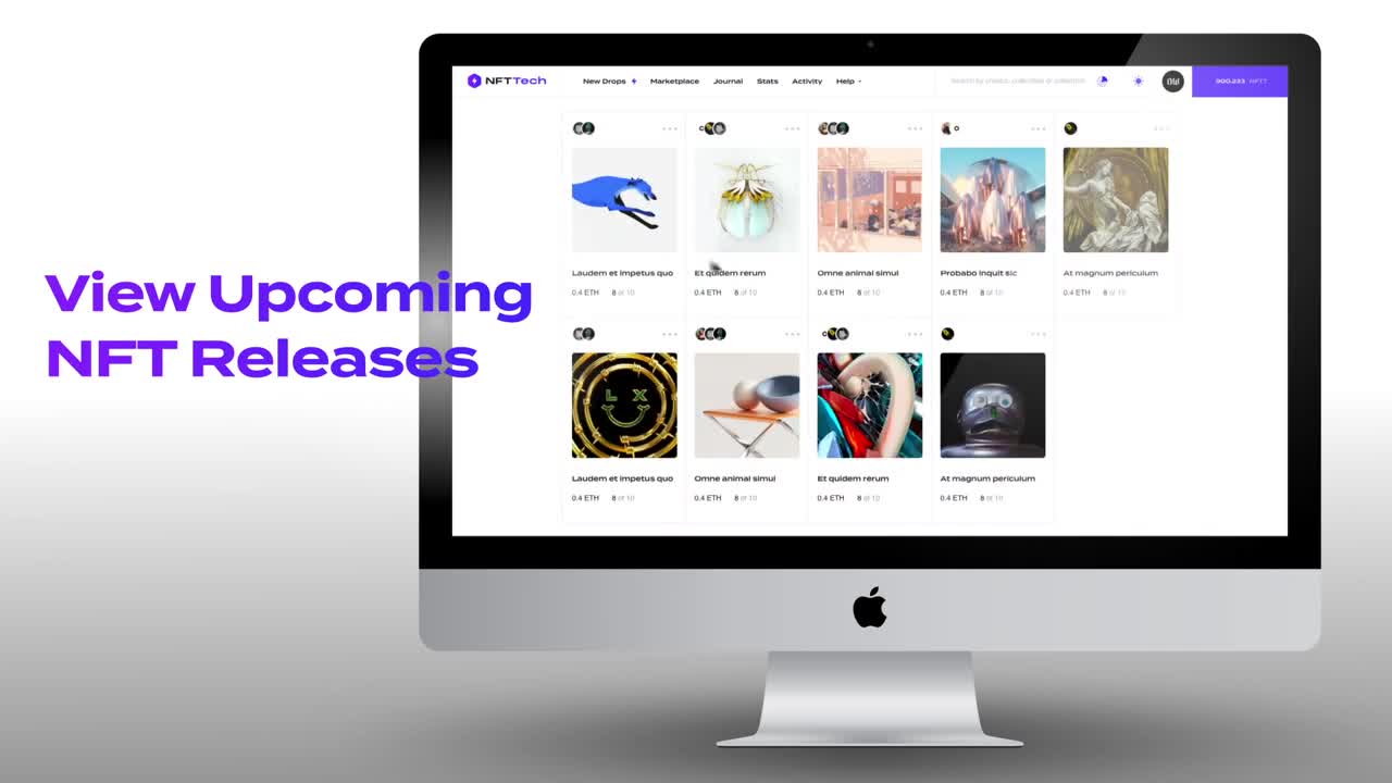 Enter the NFT Tech Marketplace