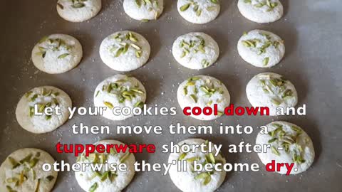 Persian Almond Cookies:Shirini Tabrizi