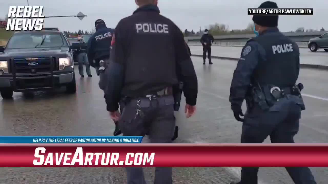 Pastor Arthur from Canada is arrested by fake Canadian police pulling a prank on him real