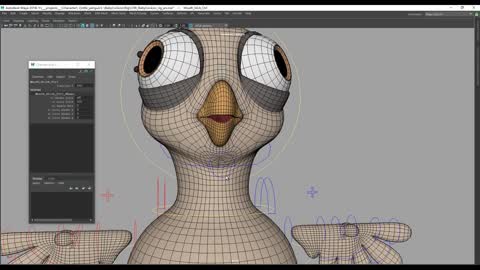 That's how a little bird from Tetsuby is made. The fifth part is modeling.