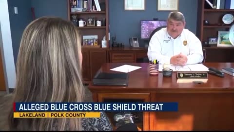 A woman in Florida was arrested after threatening BlueCross BlueShield