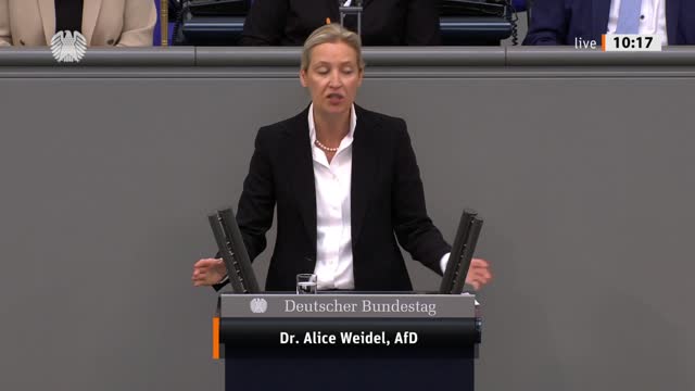 Dr. Alice Weidel Rede vom 01.06.2022 - Bundeskanzler und Bundeskanzleramt, Unabhängiger Kontrollrat