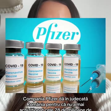 Compania Pfizer dă în judecată România
