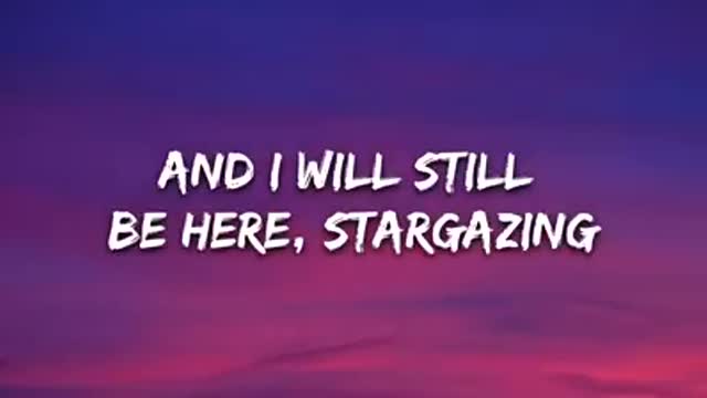 Stargazing lyric