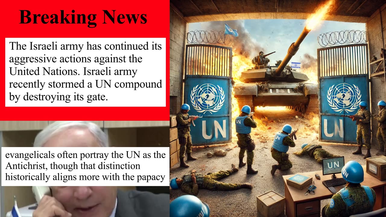 Hotel Lebanon Down: Israeli Troops Blitzkrieg United Nations Compound