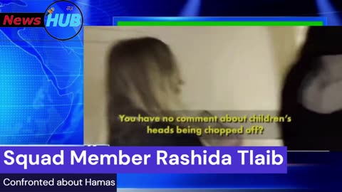 Squad Member Rashida Tlaib Confronted about Hamas