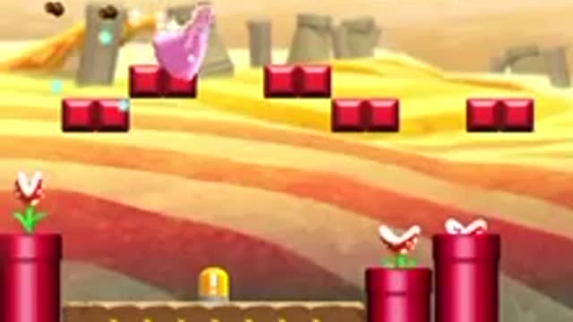 Mario Run 3-1 All Black Coins