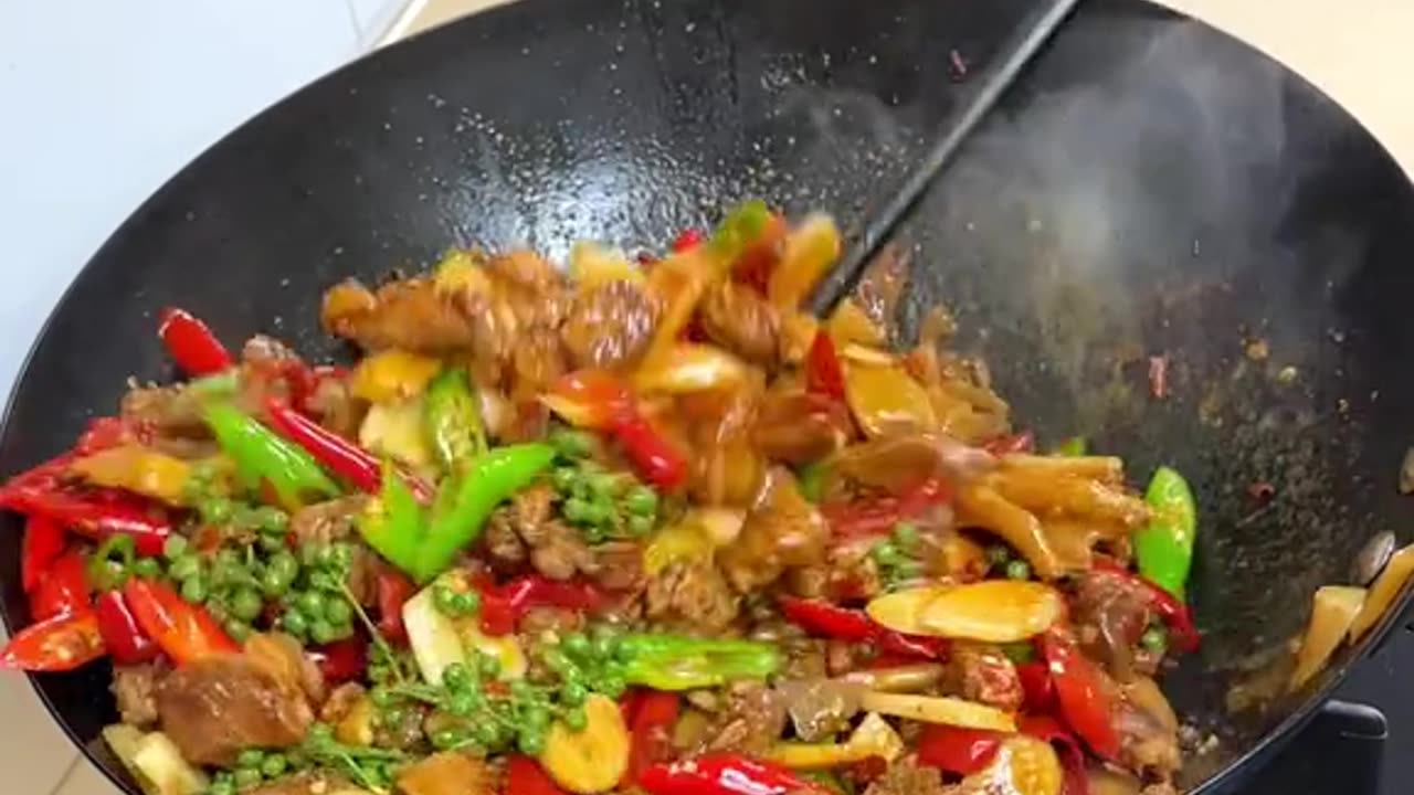 Beef chilli dry |best recipe | in China