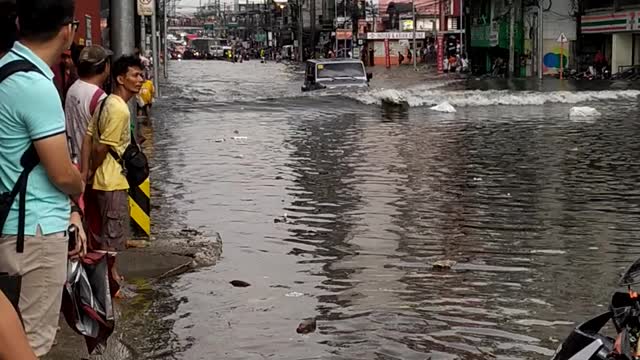Flooded Road Proves to be No Problem