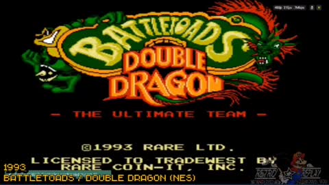 Battle Toads and double dragon NES