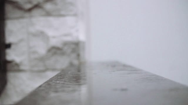 The sound of rain and thunderstorms. Soothing video