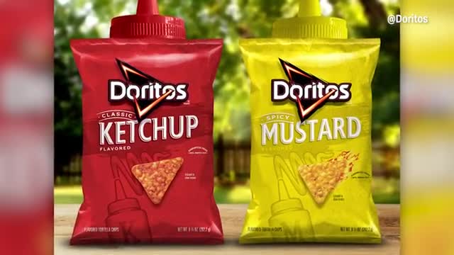 Doritos launches new ketchup, mustard flavors in U.S