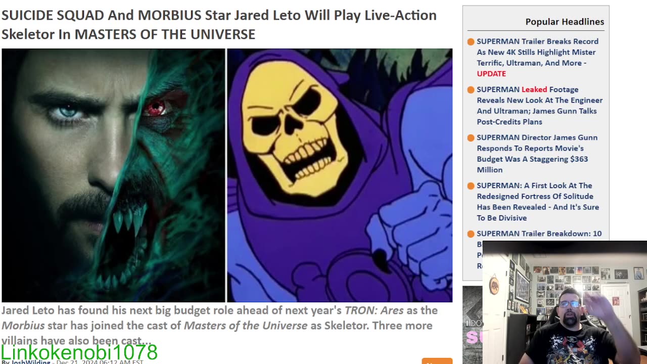 Jared Leto Officially Cast As Skeletor