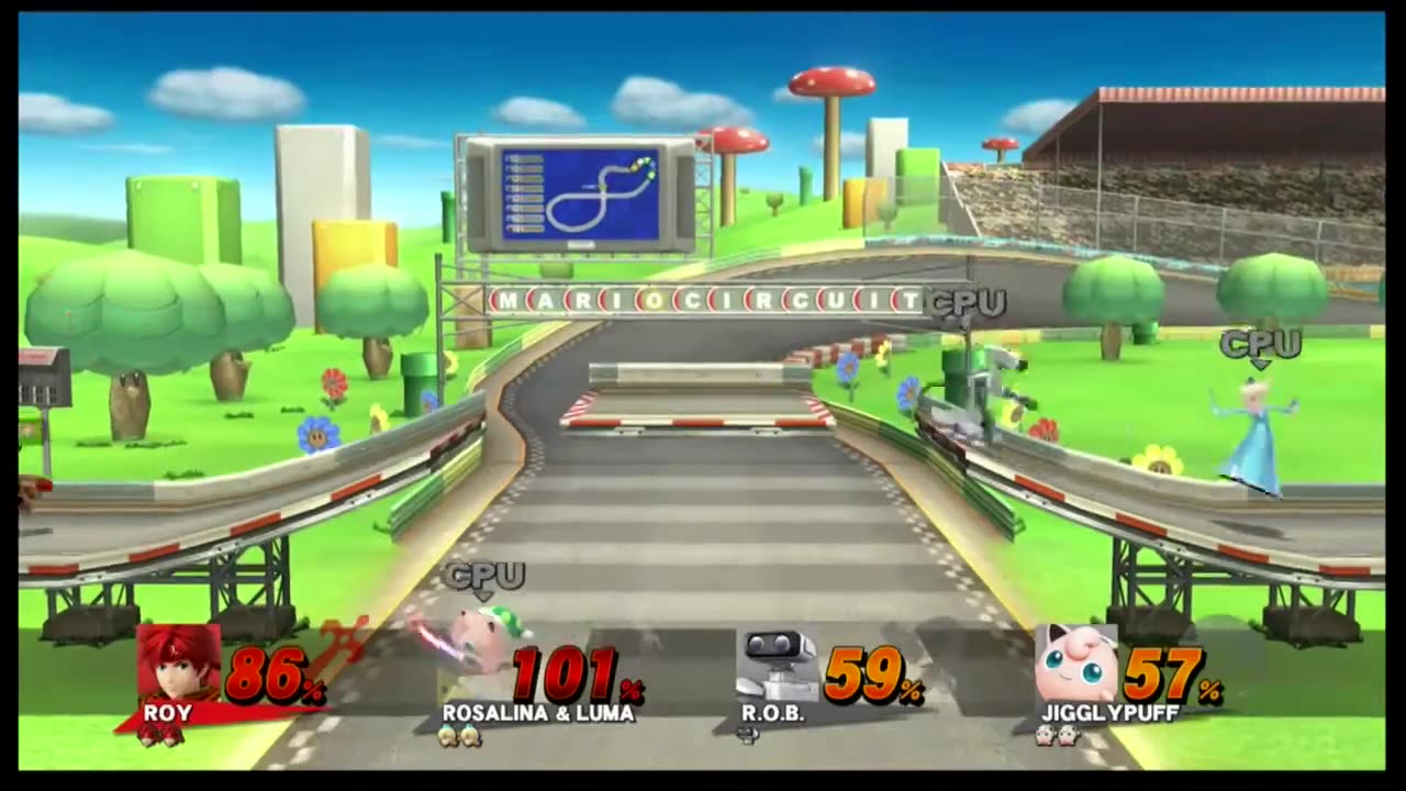 Super Smash Bros 4 Wii U Battle895