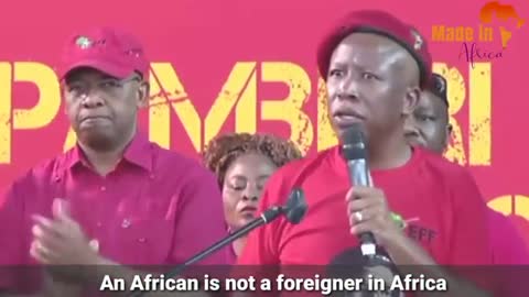 No African is a foreigner in africa