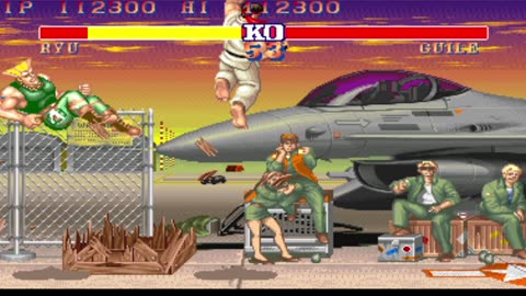 Ryu vs Guile